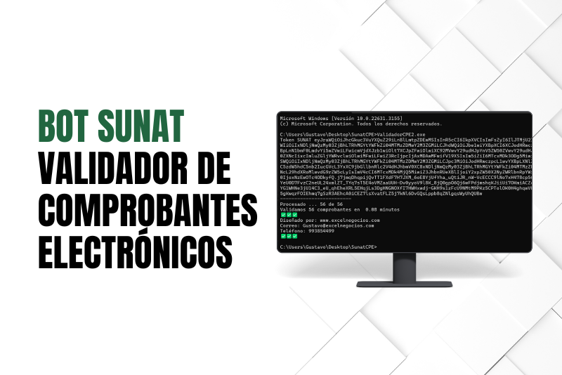 Validacion masiva de comprobantes electronicos y fisicos