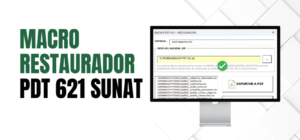 Restaurar las constancias de declaracion mensual
